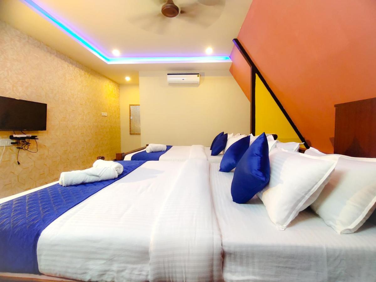 Pv Cottages - Serenity Beach Pondicherry Esterno foto